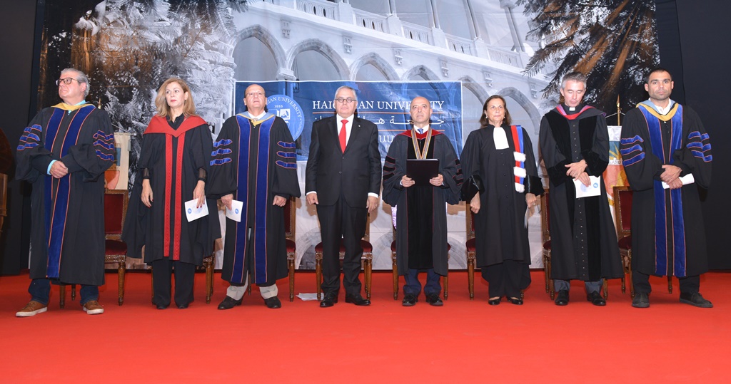 Haigazian University Celebrates its Founders’ Day: Taking pride in 63 years of service.  The ceremony marked the inauguration of the renovated Stephen Y. Philibosian Student Center