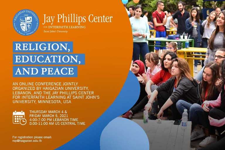 Upcoming online conference on: Religion, Education and Peace