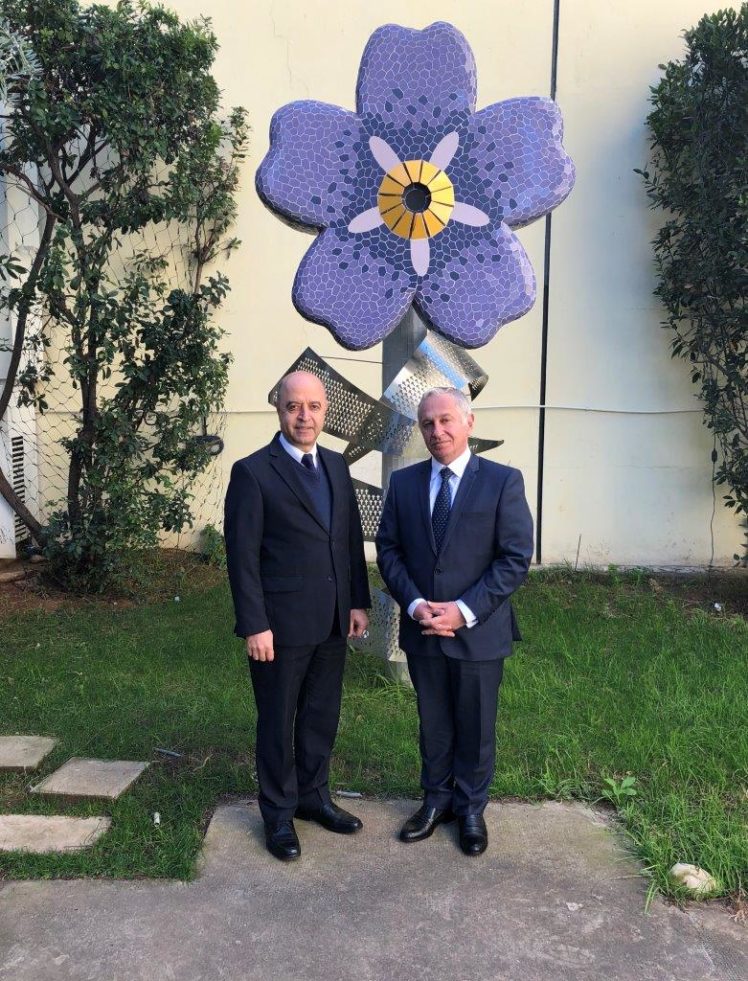 Newly Appointed Armenian Ambassador to Lebanon, H.E. Mr. Vahagn Atabekyan Pays Visit to Haigazian University