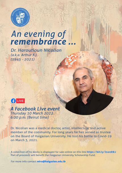 An evening of remembrance