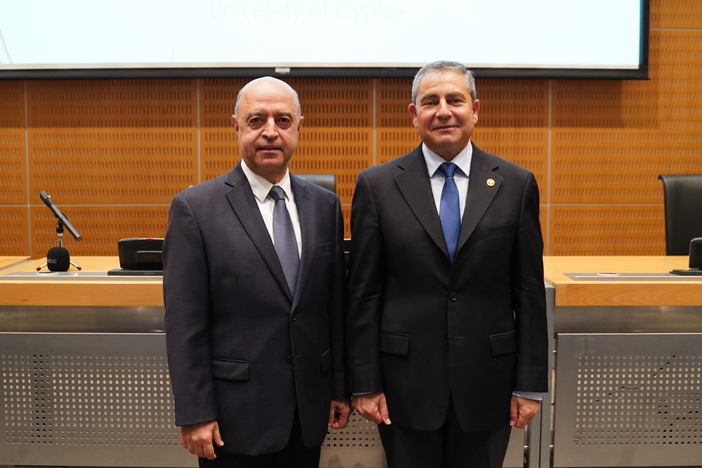 Haigazian University President, Rev. Dr. Paul Haidostian Lectures at the University of Cyprus