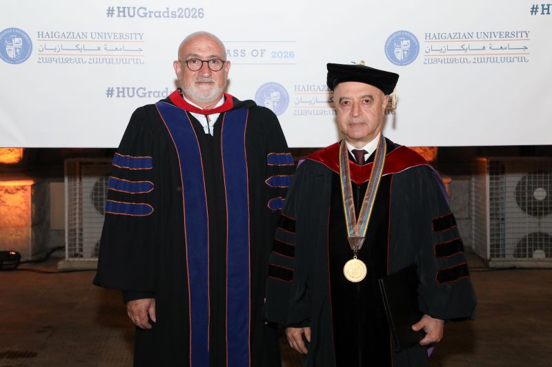 Haigazian University Baccalaureate Service Honors the Class of 2026. Dr. Nicolas Abou Mrad Reflects on the Enduring Call to Peace